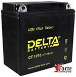 Аккумулятор для мото Delta CT1210 Аккумулятор для скутера Delta CT1210