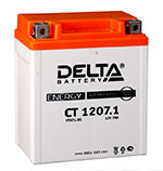 Аккумулятор для скутера Delta CT1207.1 Аккумулятор для скутера Delta CT1207.1