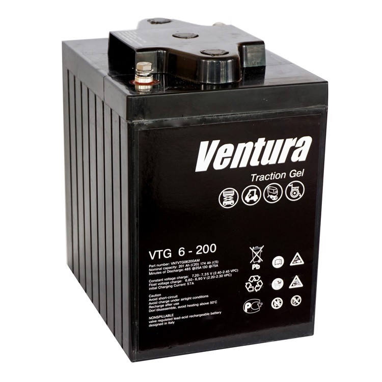 VENTURA VTG 6-200 тяговая гелевая батарея