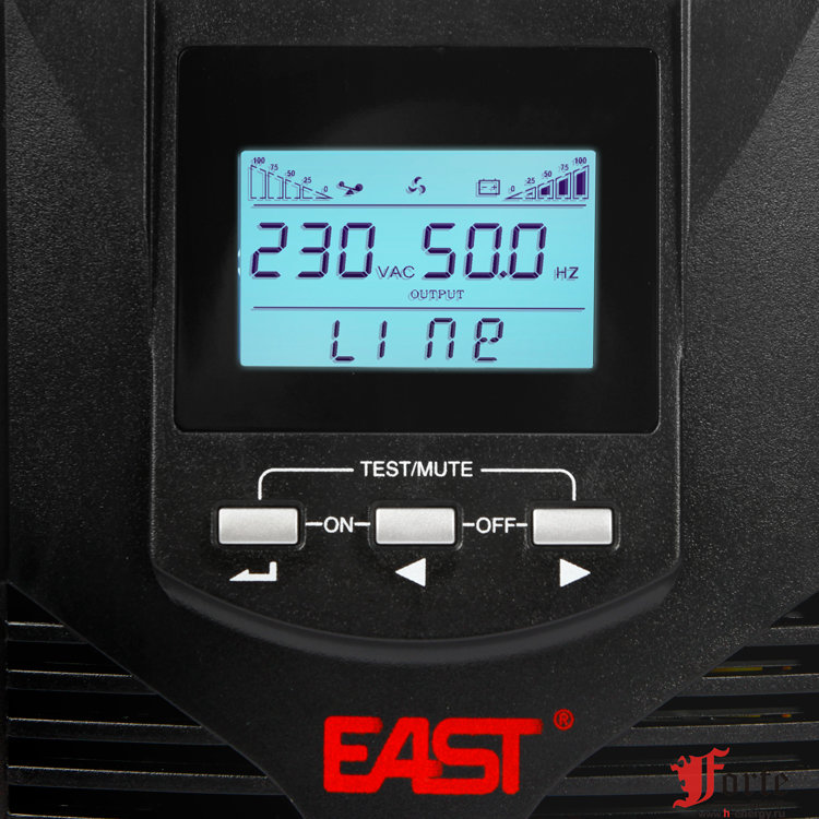 East Power EA900Pro-S 2kVA - дисплей