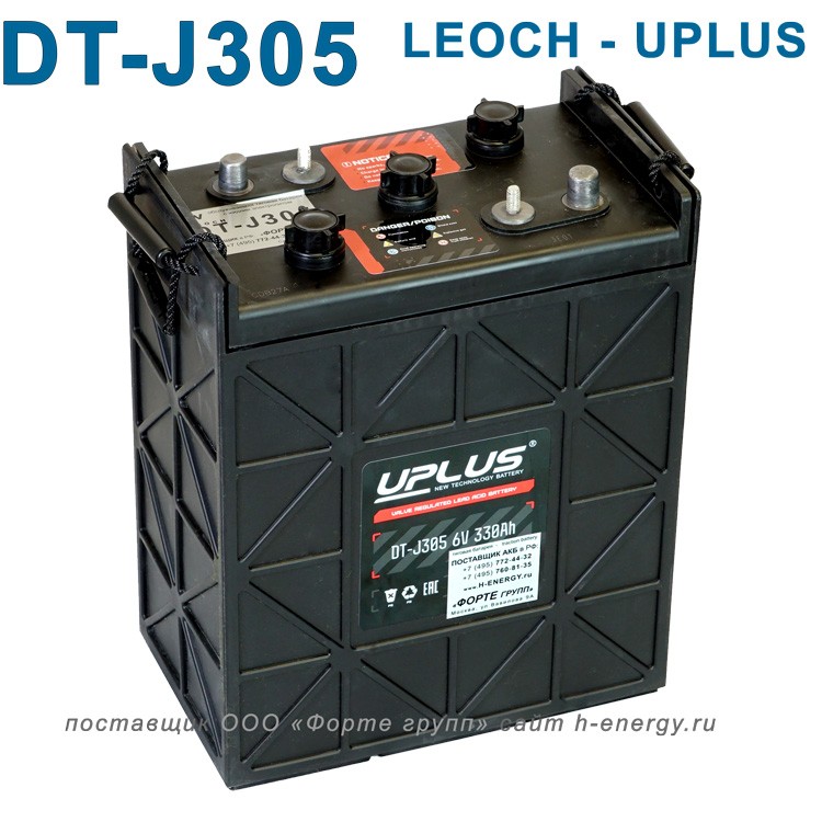 Тяговая батарея 6v Leoch-Uplus DT-J305