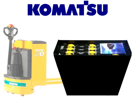 Тяговая батарея для электрокара KOMATSU MWP 20-1R (транспортировщика паллет)