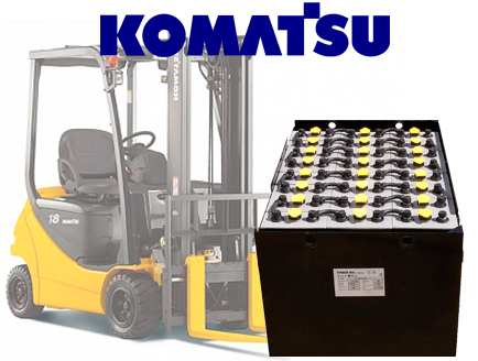Тяговая батарея для погрузчика KOMATSU FB18-12