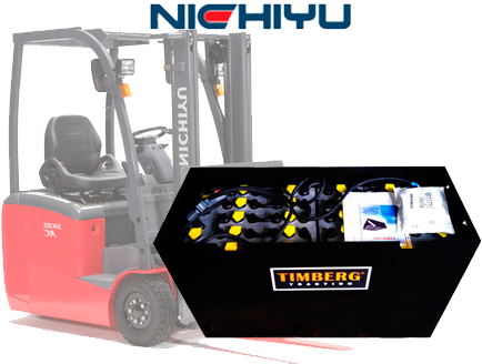 Тяговая батарея Timberg Traction 24x4PzS420 для электропогрузчика Nichiyu FBT15