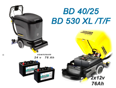 Аккумулятор для Karcher  BR/BD 40/25, BR/BD 530 XL/T/F