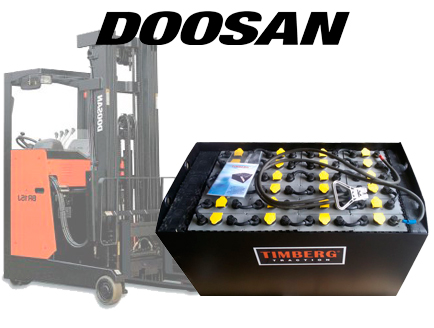 Тяговая батарея Timberg Traction 24х4PzS460 для ричтрака Doosan BR15J