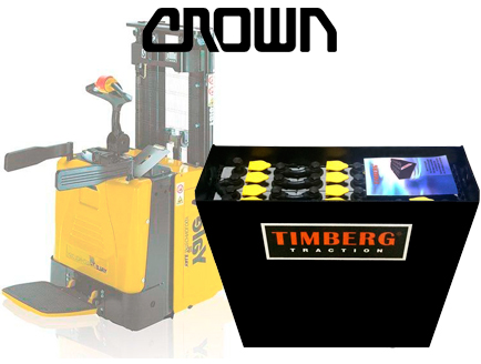 Тяговая батарея Timberg Traction 12х2PzS230 для штабелера CROWN MS15X