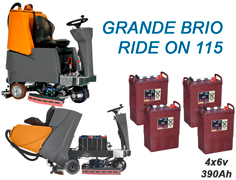 Аккумулятор для TSM GRANDE BRIO RIDE ON 155