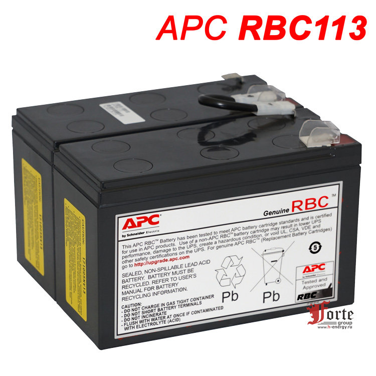 APCRBC113: батарея для ИБП APC