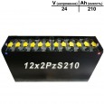 12x2PzS210 аккумулятор 24v 210Ah