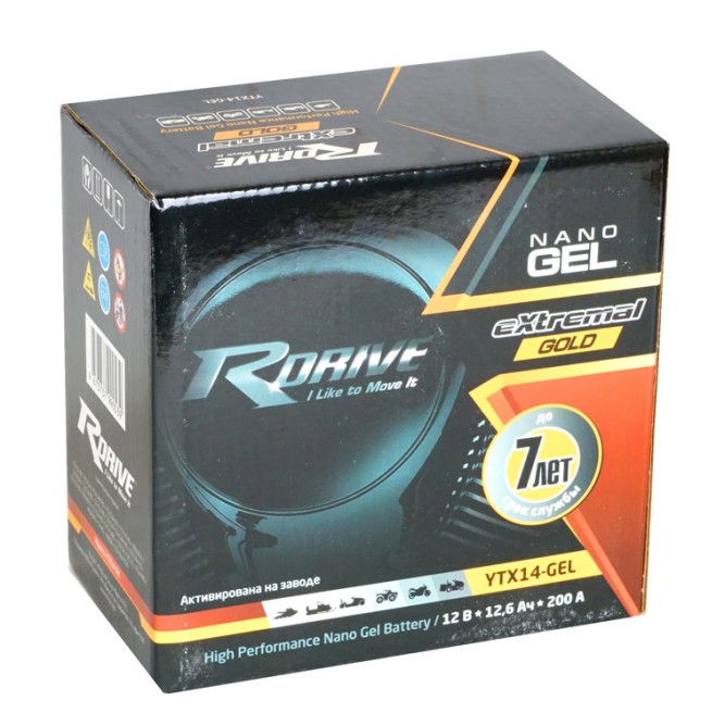 RDrive Gold YTX14-GEL
