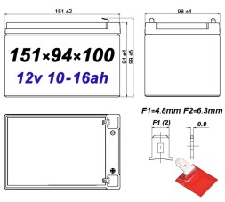 BB Battery HR15-12