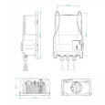 Зарядное устройство для тяговых АКБ SPE CBHD3 24v 25A схема