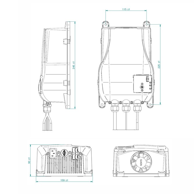 SPE CBHD3 12/24v 15-25A + SBE80 Red (прогр)