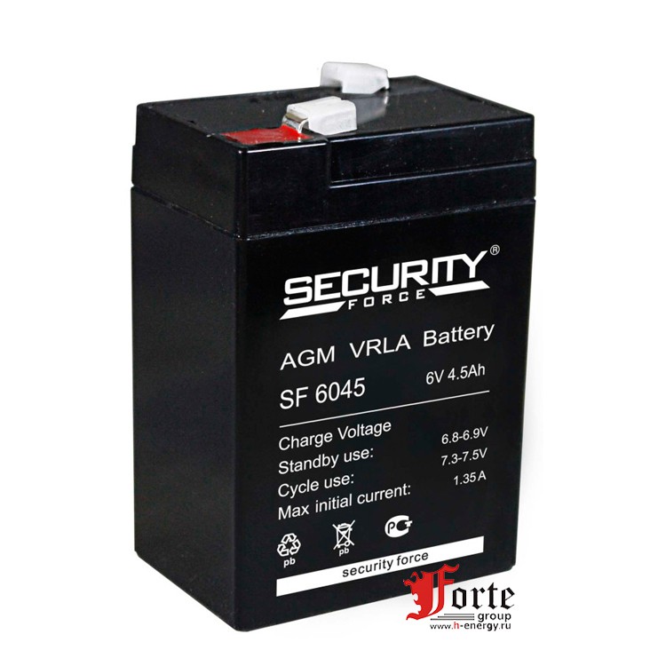 Аккумулятор security power Аккумулятор security power