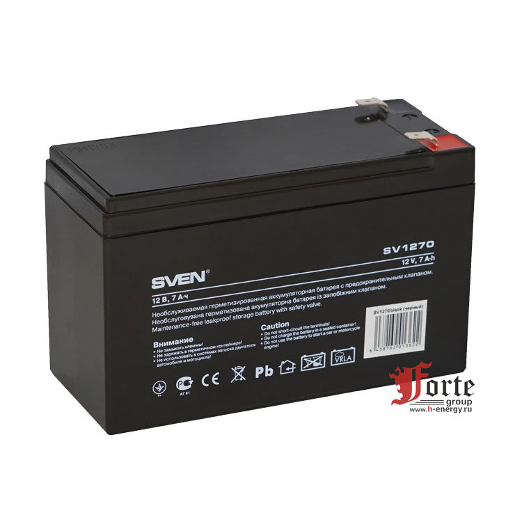Sven SV1270 аккумулятор для ИБП Розн / Опт- спец цена