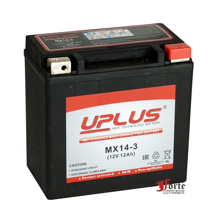 UPLUS Power Sport MX14-3 аккумулятор