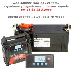 Timberg F12120 (510×183×223 mm) АКБ для штабелера