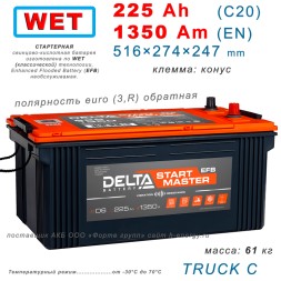 DELTA START MASTER EFB TRUCK 225 L3