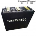 12×4 PzS 500 аккумулятор 24v 500Ah