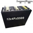 12x4PzS500 аккумулятор 24v 500Ah