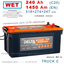 DELTA START MASTER EFB TRUCK 240 L3