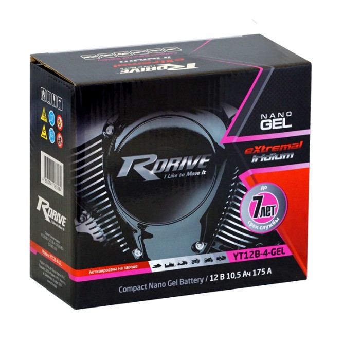 RDrive iRidium YT12B-4-Gel