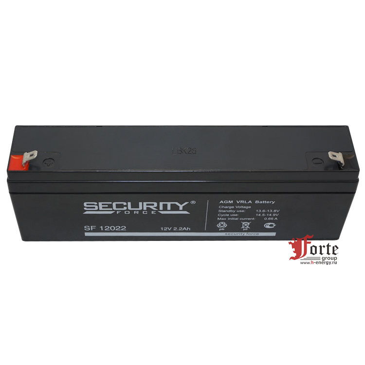 Аккумулятор security force sf 12022