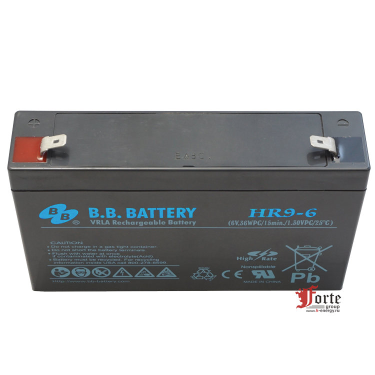 BB Battery HR9-6