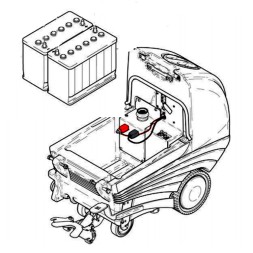 Аккумулятор для поломоечной машины CLEANFIX RA 561, 505, 605 IBCT