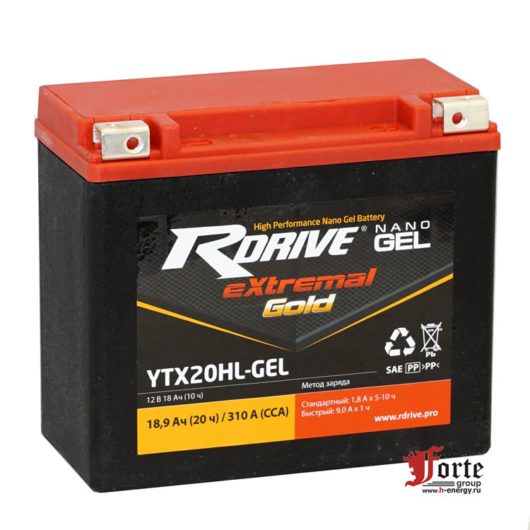 RDrive Gold YTX20HL-GEL