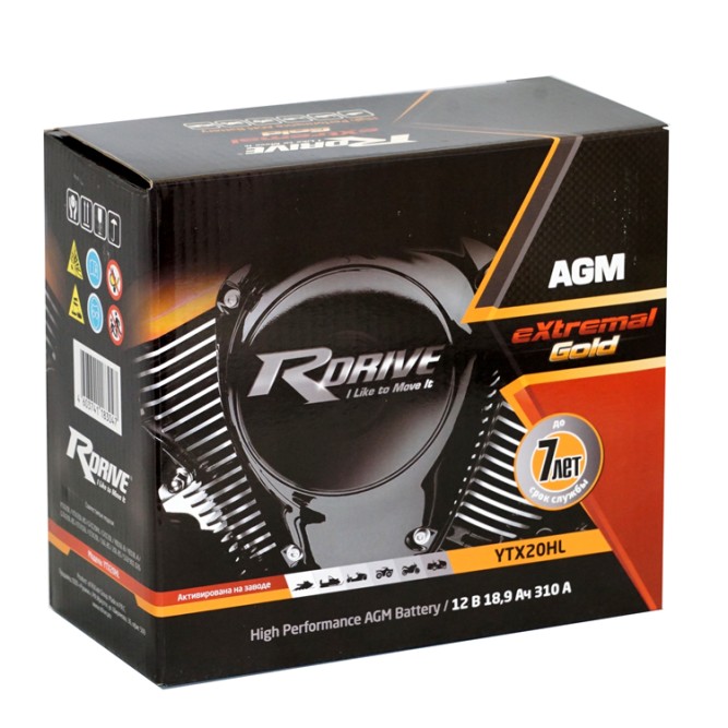 RDrive Gold YTX20HL-BS 