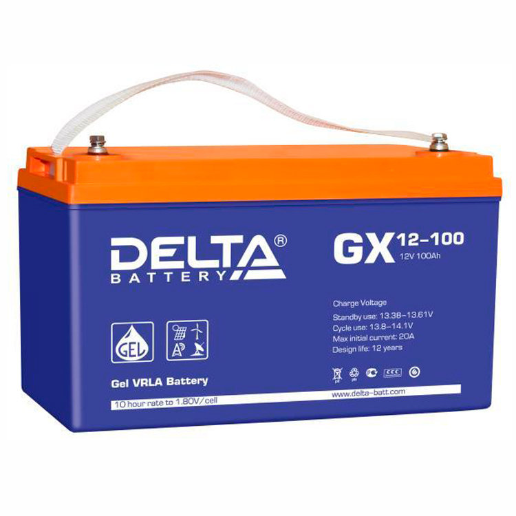 Аккумулятор delta 100ah