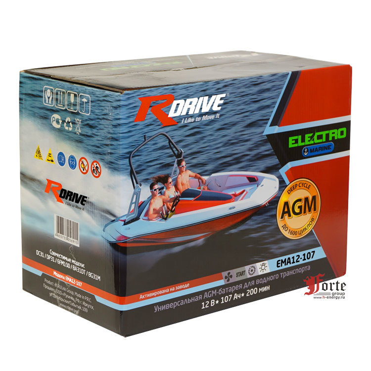 RDrive ELECTRO Marine EMA12-107