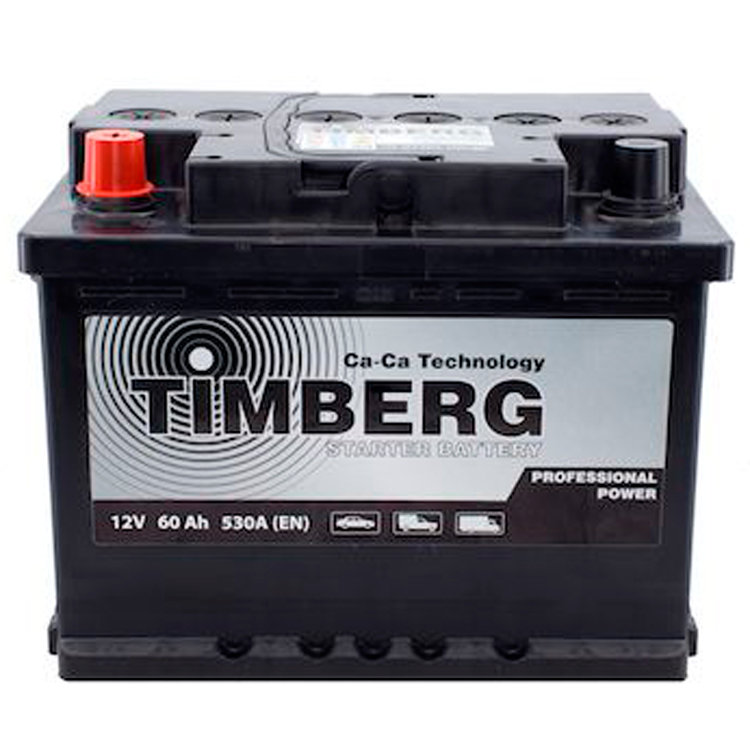 6СТ-60VL Timberg Professional Power 60Ah L 530A
