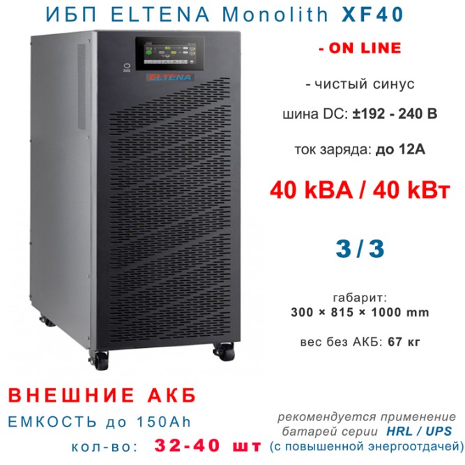 ELTENA Monolith XF40