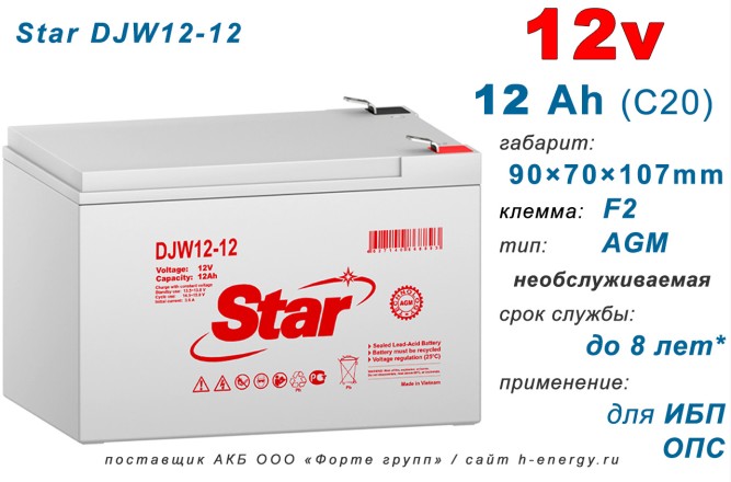Star DJW12-12