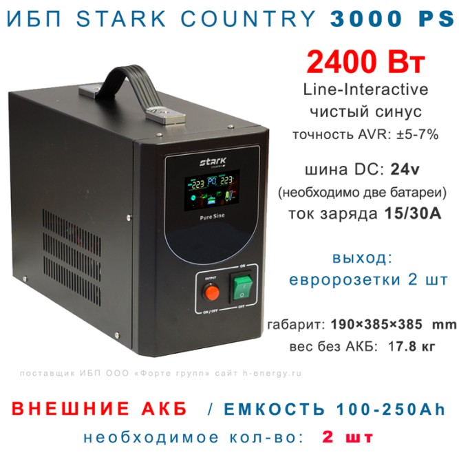Stark Country 3000 PS
