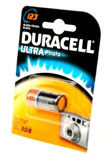 DURACELL  ULTRA CR123A BL1