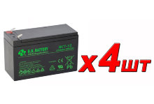 BB Battery BC7-12 АКБ ×4шт