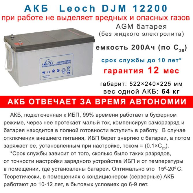 Leoch DJM 12200