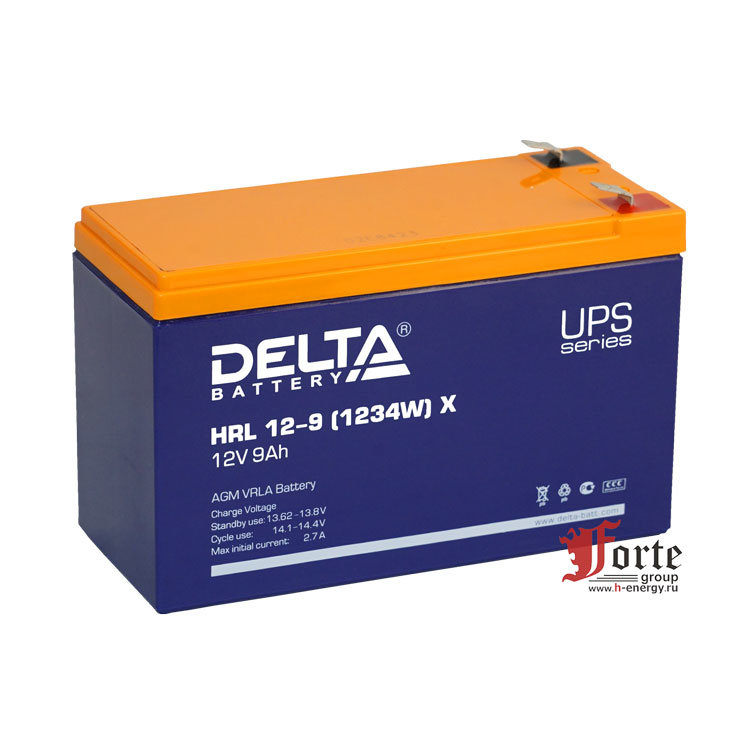 Delta HRL 12-9 (1234W) X