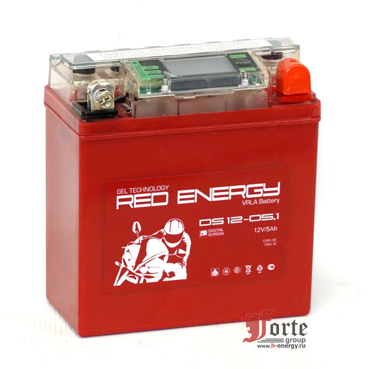 Аккумулятор red energy 12v