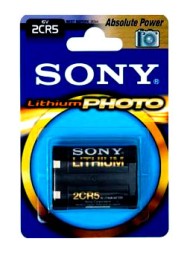 SONY  Lithium PHOTO 2CR5-B1A 2CR5 BL1