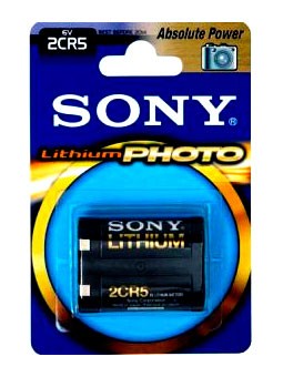SONY  Lithium PHOTO 2CR5-B1A 2CR5 BL1
