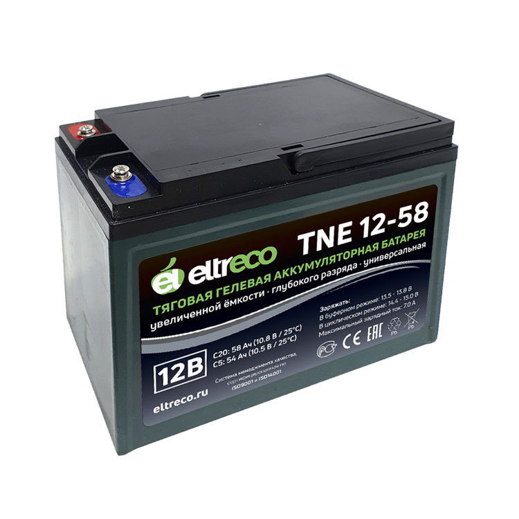Eltreco TNE12-58 аккумулятор