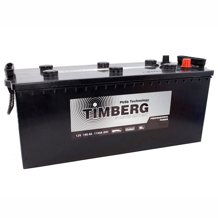 6СТ-190L Timberg Professional Power 190Ah L 1150A