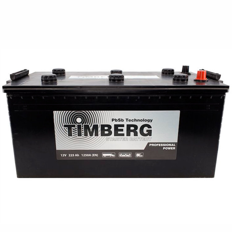 6СТ-225L Timberg Professional Power 225Ah L 1250A