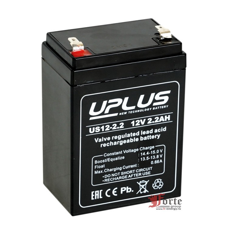 Uplus 111 UPlus (Leoch) US12-2.2 аккумулятор спец. габарита