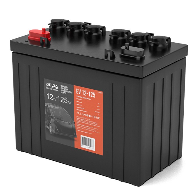 DELTA EV 12-125 (12v : 125/140Ah)